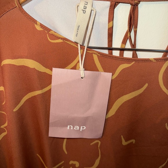 NAP Loungewear NWT Boho Maxi Print Dress Size S - Picture 11 of 13